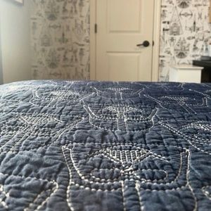 Pottery Barn Kids Star Wars Darth Vader Twin Quilt Bedding